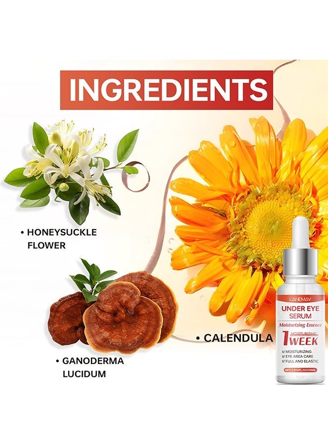 LANEMAY Eye area moisturizing essence for softening and repairing eye care solution 30ml - Image 4